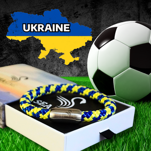 Ukraine Armband Blau-Gelb