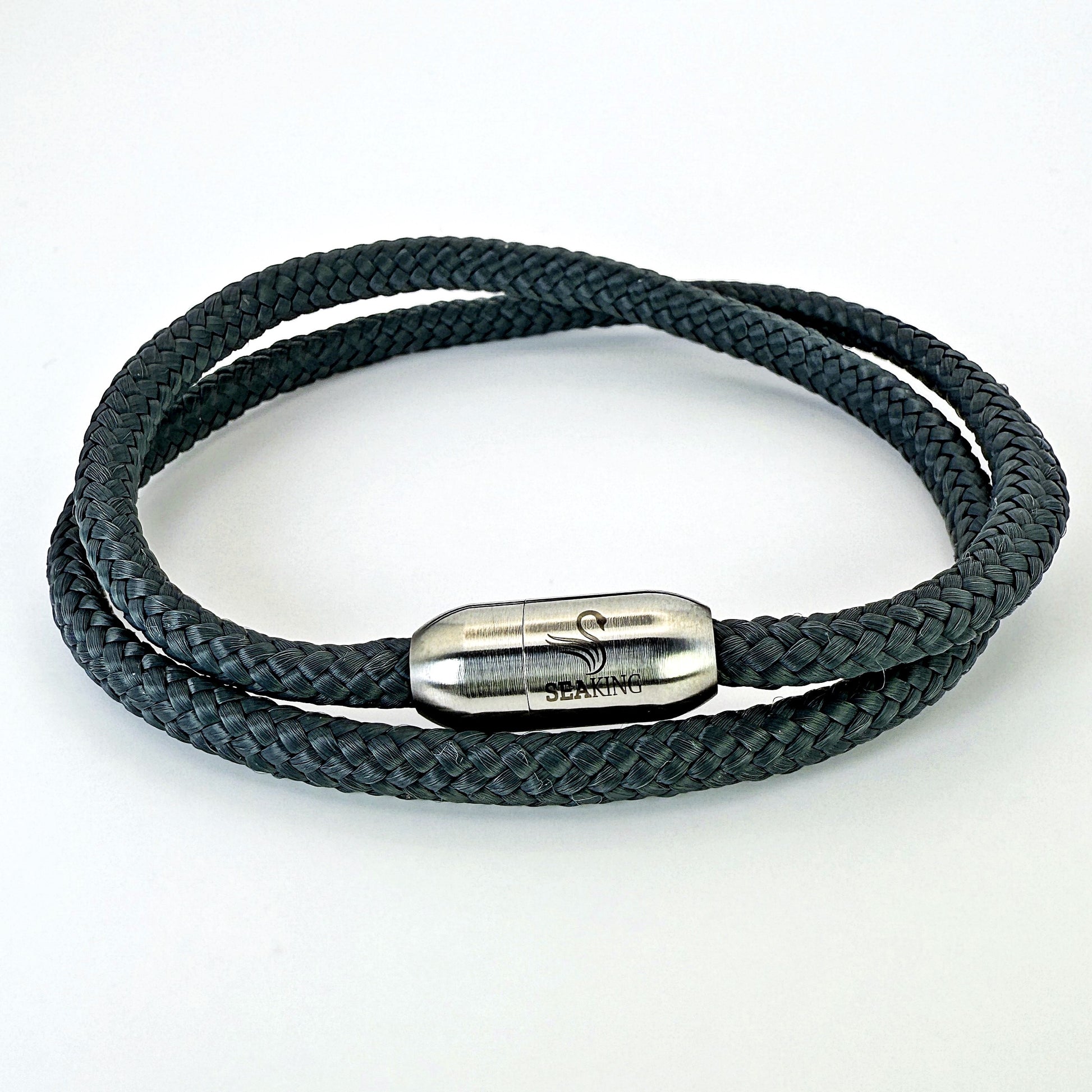 Dunkles Seilarmband - Minimalistischer Nautischer Schmuck